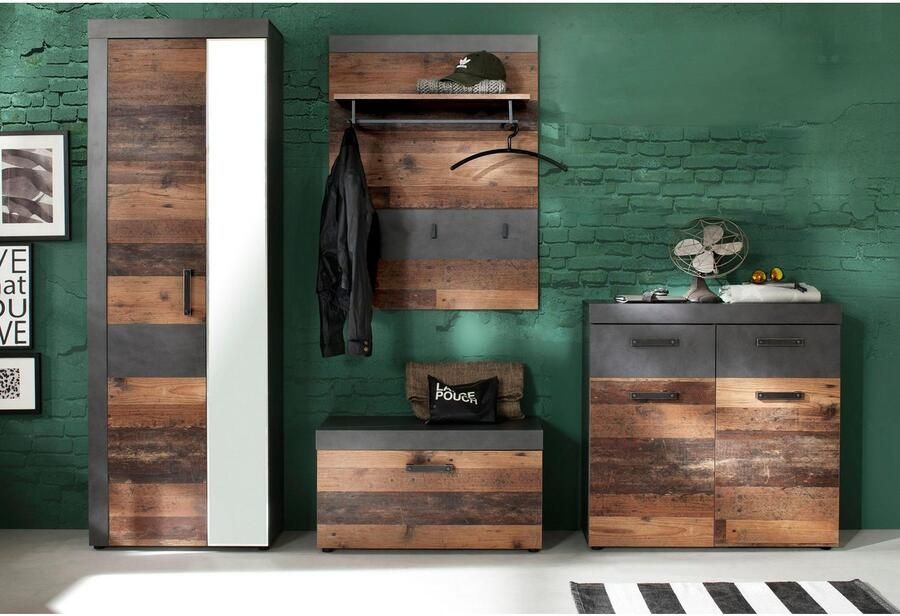 INOSIGN Halmeubelset Ilana moderne industriële stijl (set 4-delig) - Foto 4
