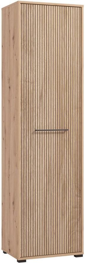 INOSIGN Halmeubelset Landes halmeubelen breedte 189 cm in artisan eik met strepen (set 5-st) incl. 2 kasten zitbank garderobe paneel en spiegel (complete set 5 stuks) - Foto 11