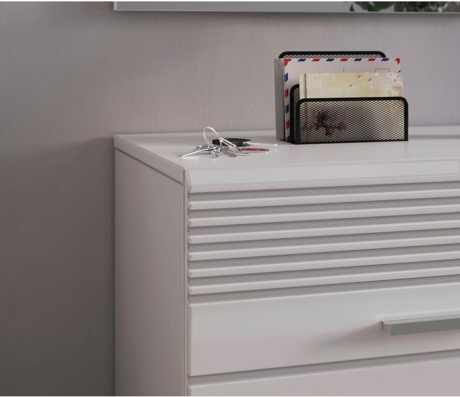 INOSIGN Halmeubelset Malmö Breedte 115 cm MDF Front met groeffrezing 3-delig bestaande uit: (3-delig) - Foto 2