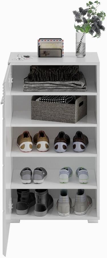 INOSIGN Halmeubelset Malmö Breedte 115 cm MDF Front met groeffrezing 4-delig bestaande uit: (4-delig) - Foto 12