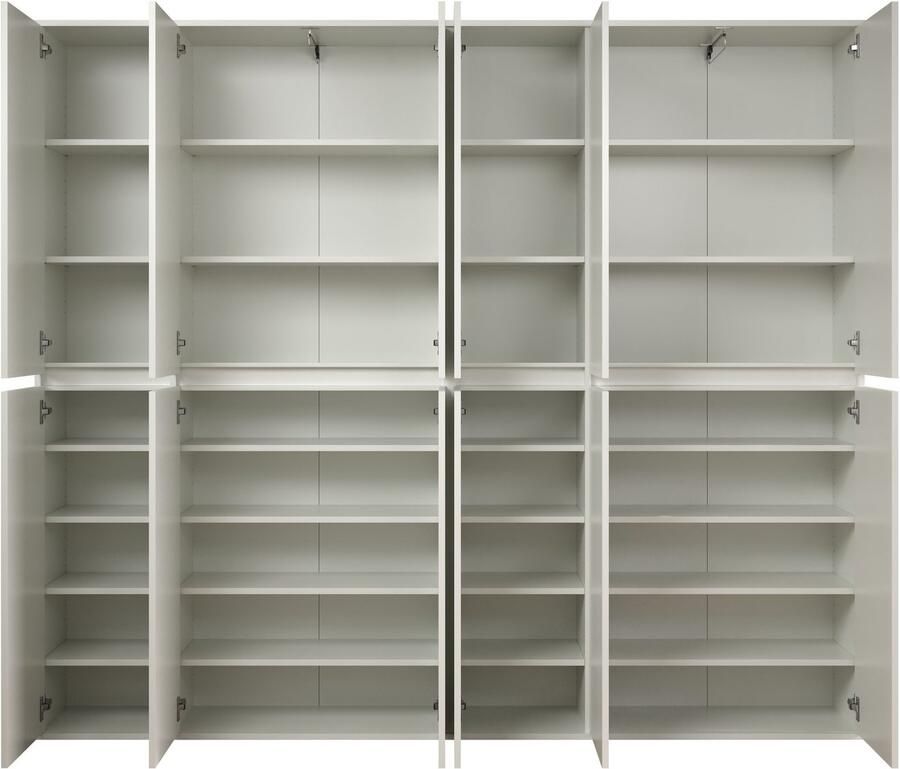 INOSIGN Halmeubelset NOVARA Garderobekasten met in totaal 32 vakken (B D H) 222 34 191 cm (complete set 2-delig) - Foto 4