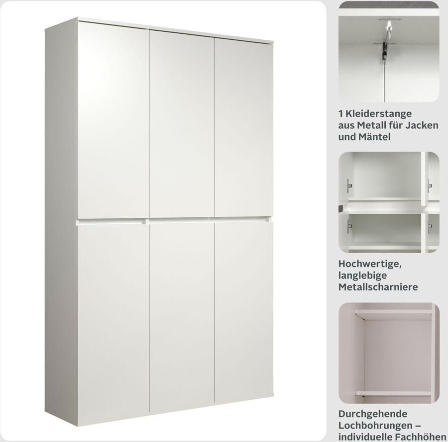 INOSIGN Halmeubelset NOVARA Multifunctionele kast 2 enkele kasten: 1x breedte 37cm 1x breedte 74 cm - Foto 5