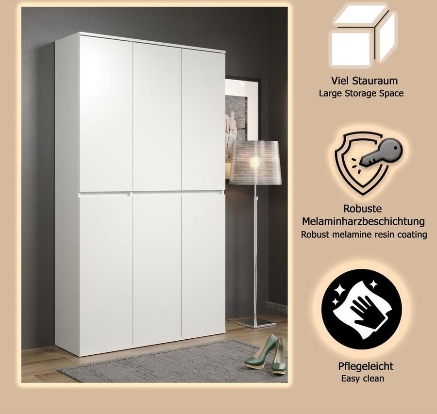 INOSIGN Halmeubelset NOVARA Multifunctionele kast 2 enkele kasten: 1x breedte 37cm 1x breedte 74 cm - Foto 8