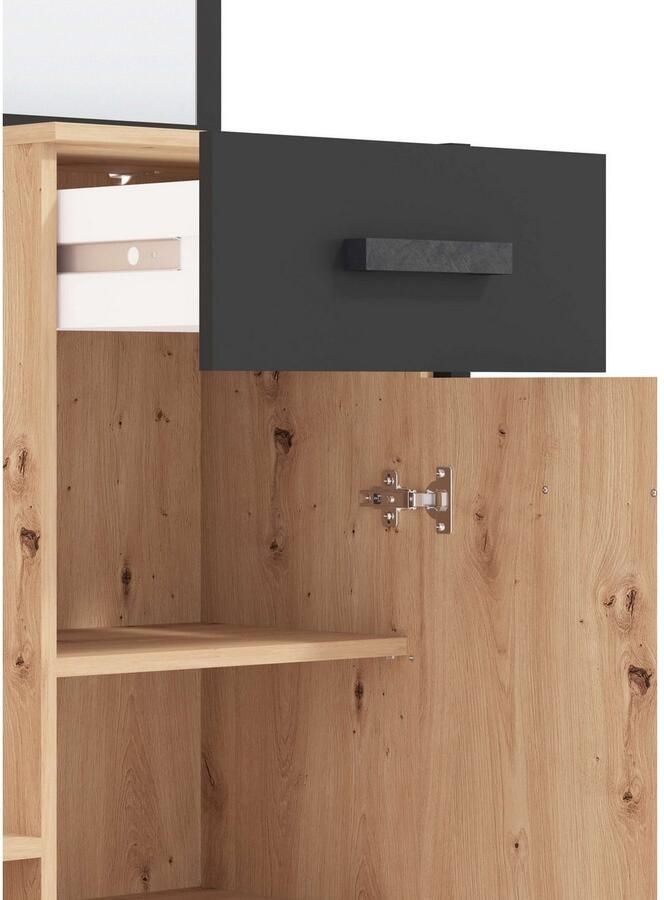 INOSIGN Halmeubelset Oleron compacte garderobe halgarderobe dielenkast (complete set)