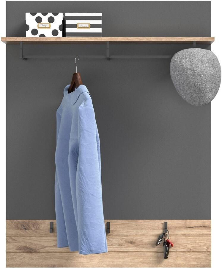 INOSIGN Halmeubelset Riga Breedte 175 cm hoogwaardige groeffrezing 3-delig bestaande uit: (set 3-delig) - Foto 4