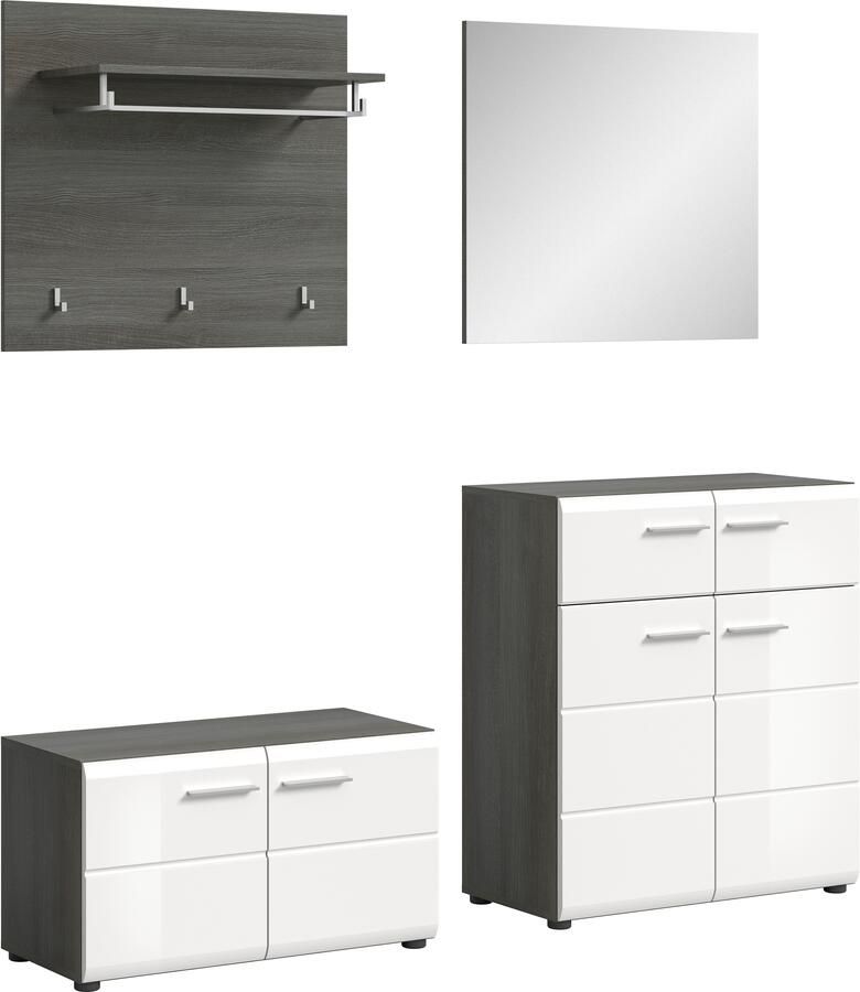 INOSIGN Halmeubelset Rumba 4-delig Breedte 175 cm Hoogglans Front bestaand uit: (4-delig) - Foto 13