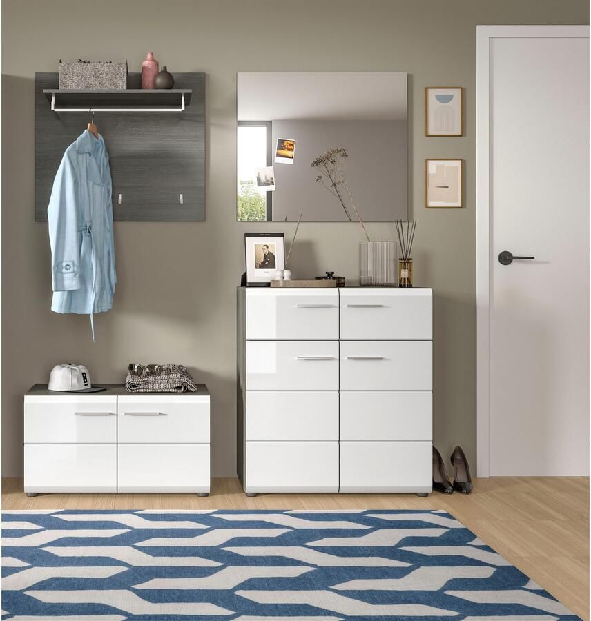 INOSIGN Halmeubelset Rumba 4-delig Breedte 175 cm Hoogglans Front bestaand uit: (4-delig) - Foto 8