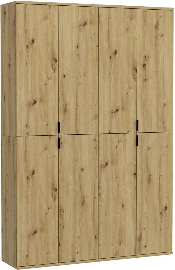 INOSIGN Halmeubelset Trondheim Breedte 122 cm bestaande uit 2 Kasten 8 Deuren 18 Vakken (set 2-delig) - Foto 6