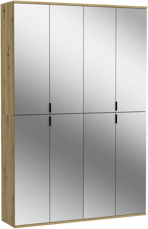 INOSIGN Halmeubelset Trondheim Breedte 122 cm bestaande uit 2 Kasten 8 Deuren 18 Vakken (set 2-delig) - Foto 7