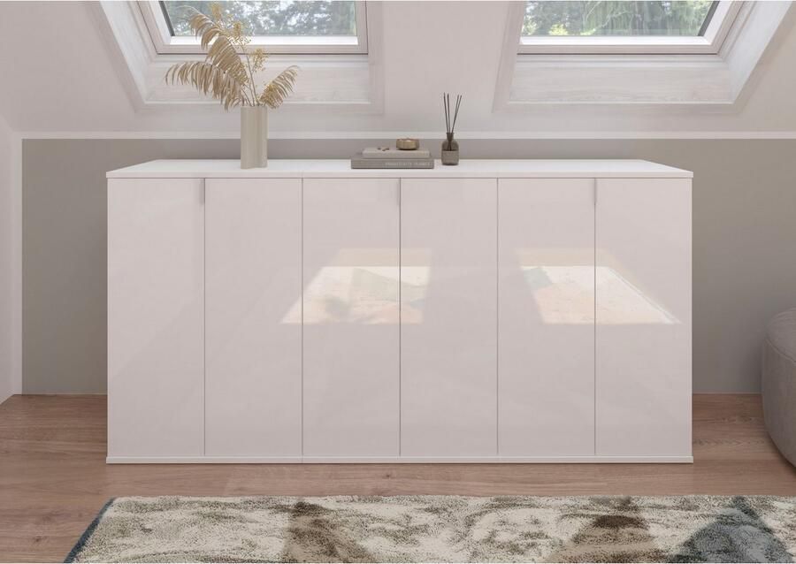 INOSIGN Halmeubelset Trondheim Breedte 183 cm bestaande uit 3 Kommoden 6 Deuren 18 Vakken (set 3-delig) - Foto 4