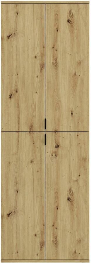INOSIGN Halmeubelset Trondheim Breedte 243 cm 5-delig bestaande uit: 2x garderobekast 1 commode 1 kledingstang 1 legplank (set 4 stuks) - Foto 9