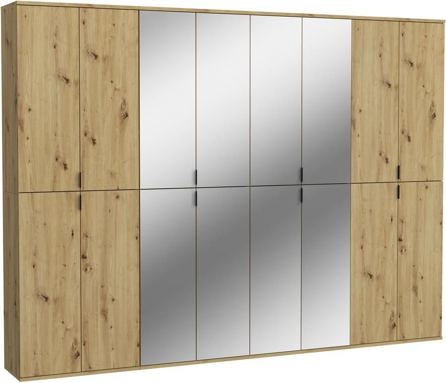 INOSIGN Halmeubelset Trondheim Breedte 244 cm bestaande uit 4 Kasten 16 Deuren 36 Vakken (set 4-delig)