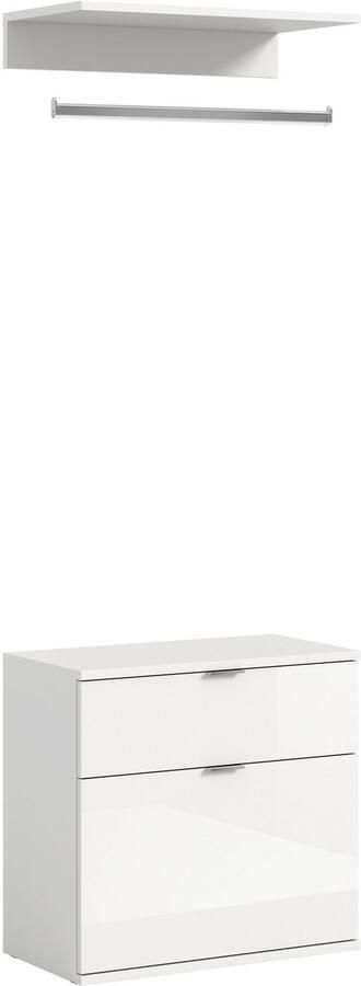 INOSIGN Halmeubelset Trondheim Breedte 61 cm bestaande uit Commode Kledingstang & Plank (3-delig) - Foto 12