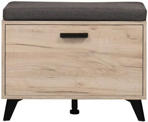 INOSIGN Halmeubelset Umbria halmeubelen dielenmeubelen breedte 175 cm in grijs eik (complete set 5-delig) - Foto 11