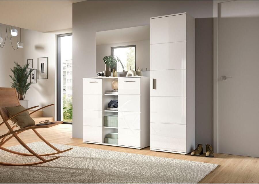 INOSIGN Halmeubelset Valge Breedte 180 cm inclusief 15 cm typeafstand 3-delig Set bestaande uit: (3 stuks) - Foto 4