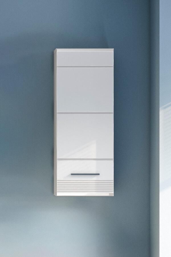 INOSIGN Hangend kastje Malmö breedte 30 cm 1 deur (verwisselbare deurstop) 2 planken in verschillende kleuren verkrijgbaar badkamermeubels badkamerkast kast badkamer - Foto 6