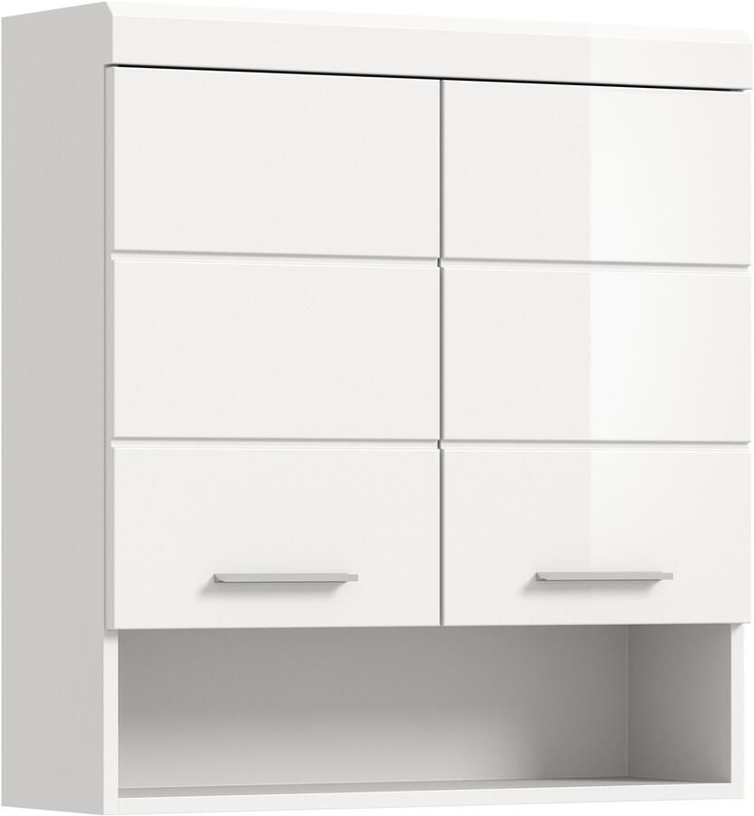 INOSIGN Hangend kastje Siena breedte 74 cm 2 deuren 1 open vak MDF-front in verschillende kleuren verkrijgbaar badkamermeubels badkamerkast kast badkamer - Foto 7