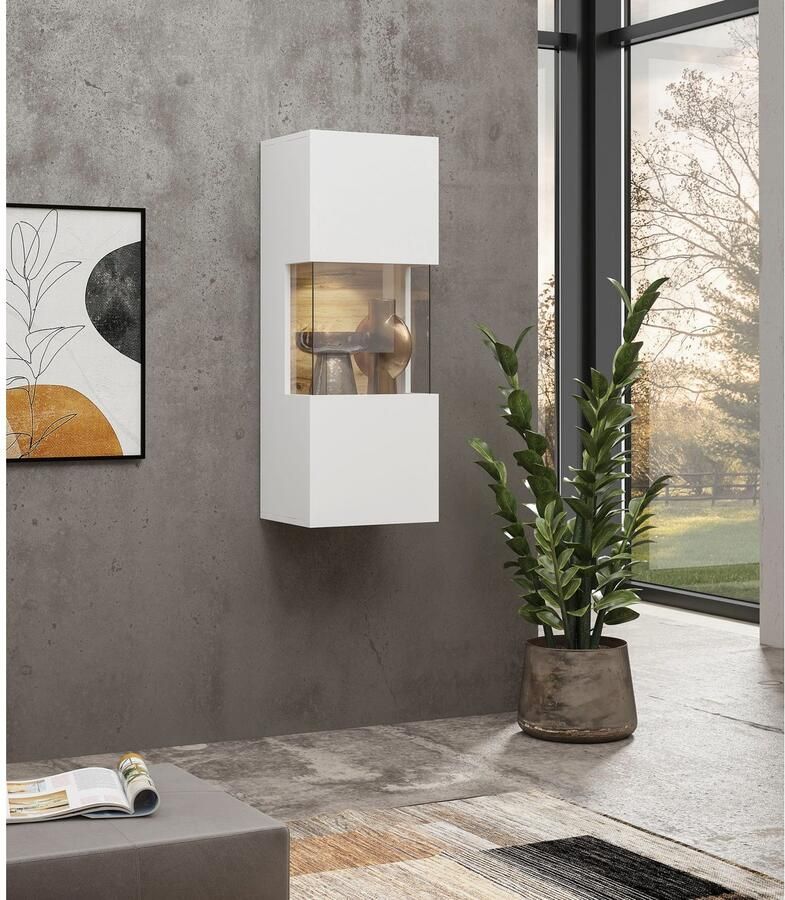 INOSIGN Wandmeubel Ava woonkamer-set hangend staand te monteren vitrinekast lowboard