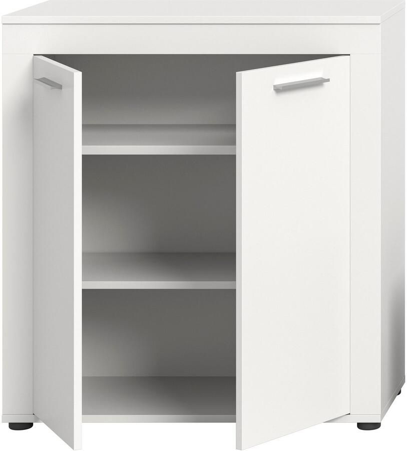 INOSIGN Highboard Aosta Hoogte 88 cm in verschillende kleuren met 2 deuren en 3 vakken woonkamer commode kast - Foto 2