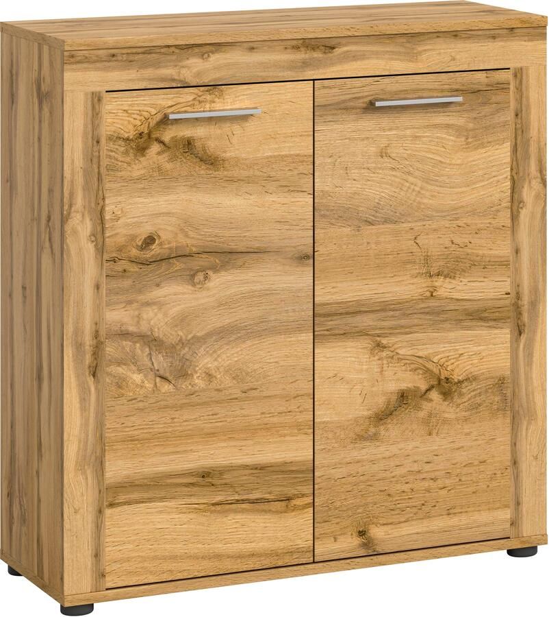 INOSIGN Highboard Aosta Hoogte 88 cm in verschillende kleuren met 2 deuren en 3 vakken woonkamer commode kast - Foto 9