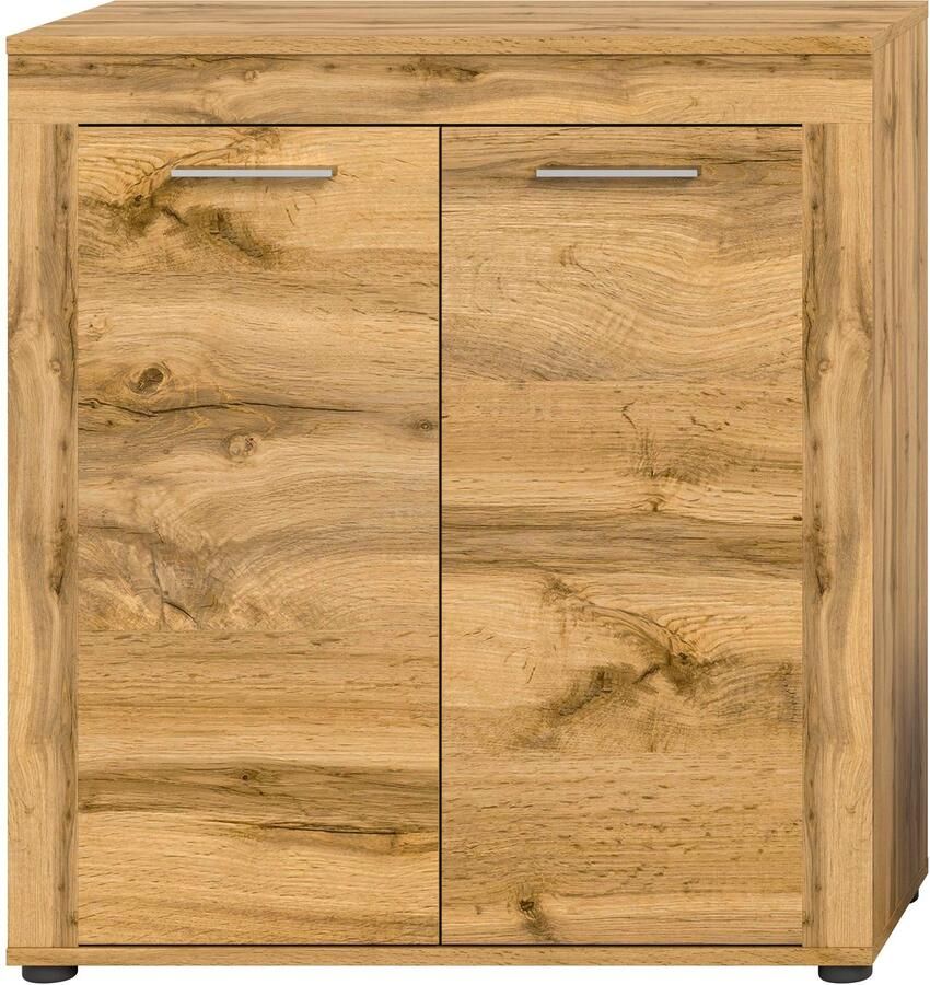 INOSIGN Highboard Aosta Hoogte 88 cm in verschillende kleuren met 2 deuren en 3 vakken woonkamer commode kast - Foto 4