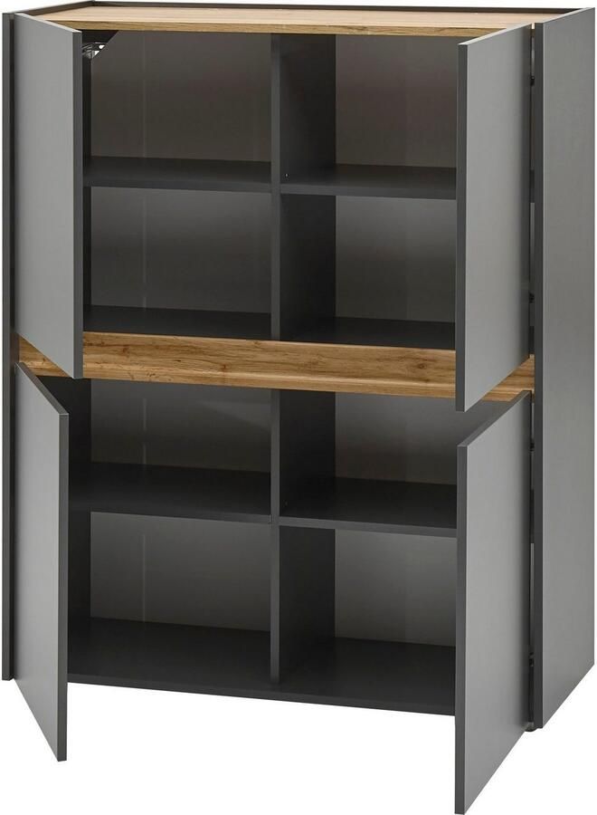 INOSIGN Highboard City Giron moderne kast commode opbergkast hoge kast - Foto 3
