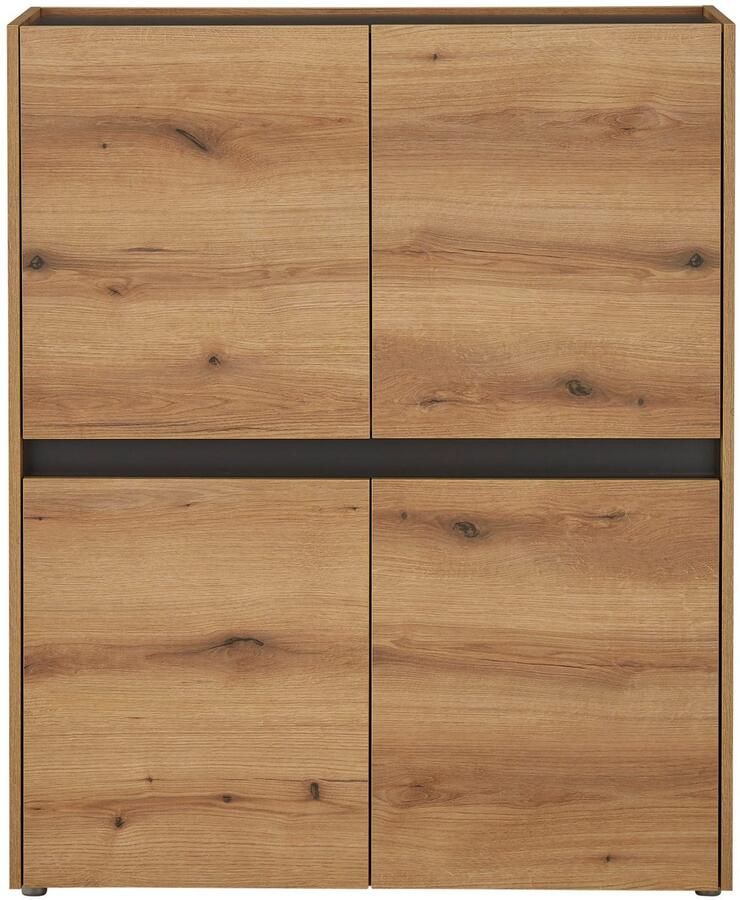 INOSIGN Highboard City Giron moderne kast commode opbergkast hoge kast - Foto 2