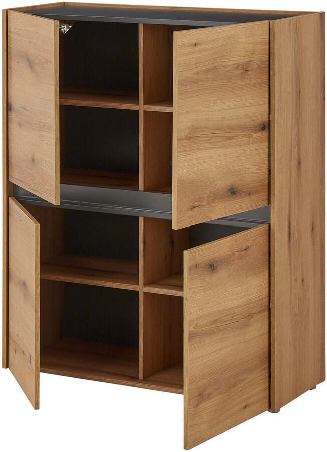 INOSIGN Highboard City Giron moderne kast commode opbergkast hoge kast - Foto 4