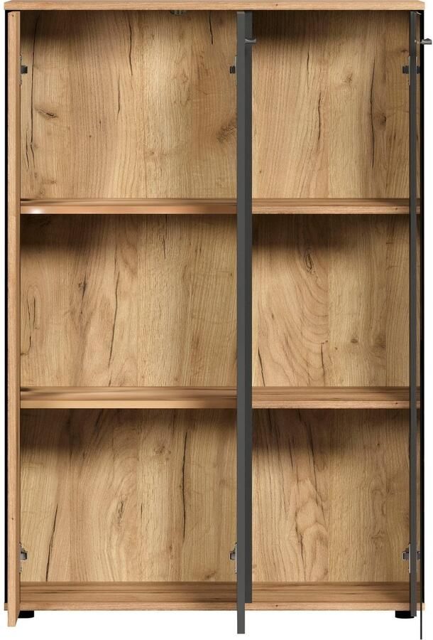 INOSIGN Highboard Estepona Vitrine deur met groef-look breedte 91 cm (1 stuk) - Foto 8