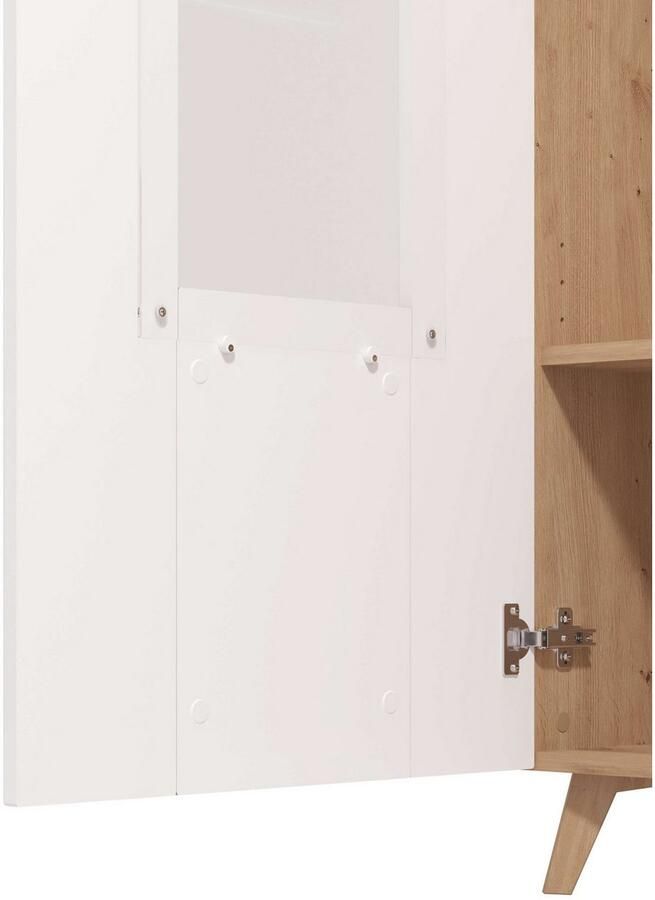 INOSIGN Woonkamerset Bretagna woonwand mediawand aanbouwwand TV-wand breedte 302 cm (complete set 4-delig)