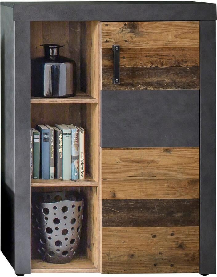 INOSIGN Highboard Ilana Opbergkast met 1 deur & 3 vakken (B D H) 87 34 118 cm - Foto 4