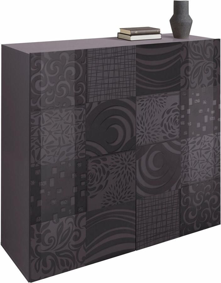INOSIGN Highboard Miro Breedte 121 cm met decoratieve zeefdruk - Foto 6