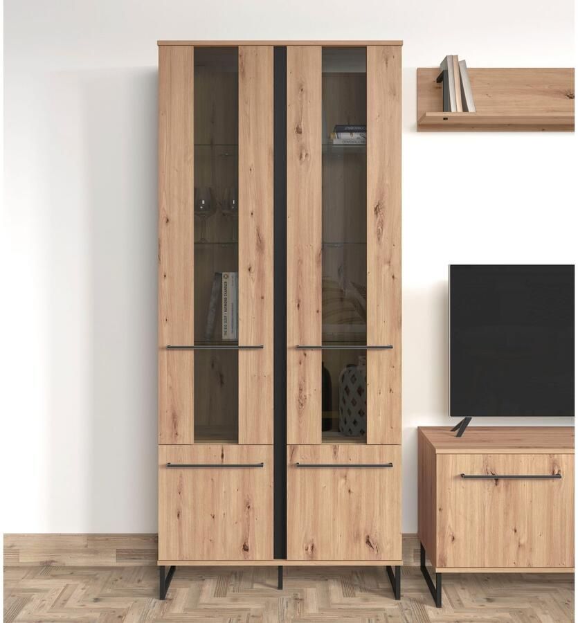 INOSIGN Highboard SARDINIA Vitrine breedte 84cm