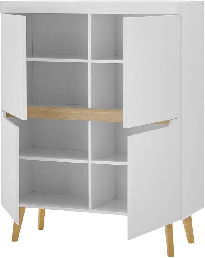 INOSIGN Highboard Torge commode kast sideboard dressoir multifunctionele kast (1 stuk) - Foto 2