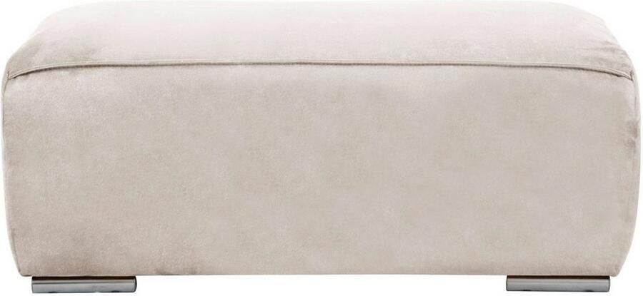 INOSIGN Hocker BEATRICE met golfsysteem afmetingen B D H: 100 68 45 cm passend bij de "beatrice"-serie in hoogwaardige afwerking - Foto 3