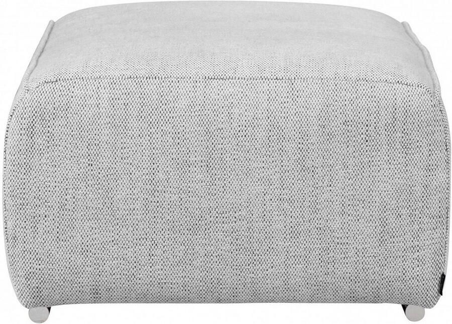 INOSIGN Hocker BEATRICE met golfsysteem afmetingen B D H: 100 68 45 cm passend bij de "beatrice"-serie in hoogwaardige afwerking - Foto 2