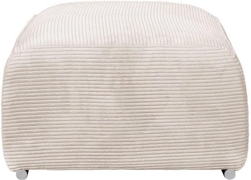 INOSIGN Hocker BEATRICE met golfsysteem afmetingen B D H: 100 68 45 cm passend bij de "beatrice"-serie in hoogwaardige afwerking - Foto 2