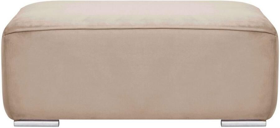 INOSIGN Hocker BEATRICE met golfsysteem afmetingen B D H: 100 68 45 cm passend bij de "beatrice"-serie in hoogwaardige afwerking - Foto 2