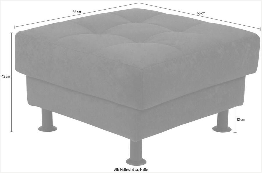INOSIGN Hocker Bengo past bij de bengo bank - Foto 2