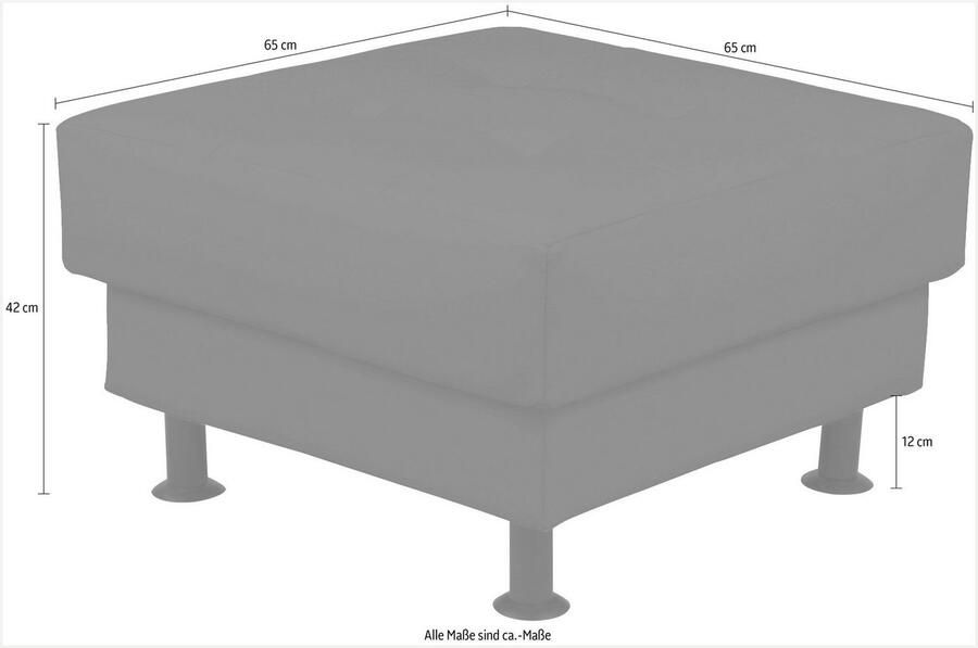 INOSIGN Hocker Bengo past bij de bengo bank - Foto 2