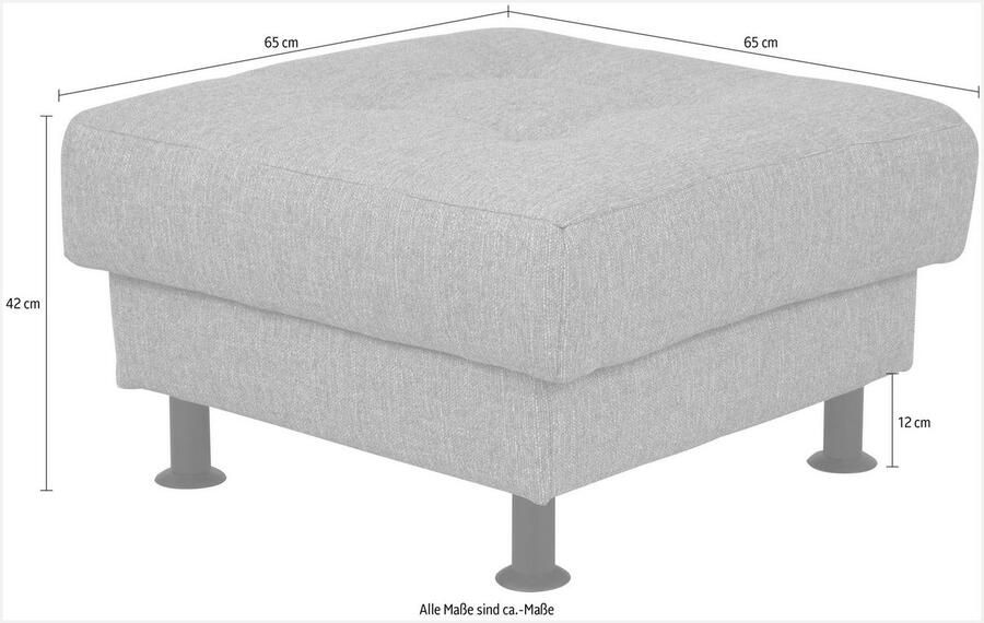 INOSIGN Hocker Bengo past bij de bengo bank - Foto 3