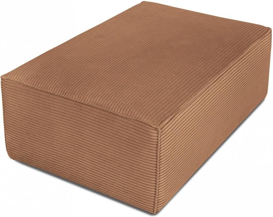 INOSIGN Hocker Clayton met een trendy ribfluwelen bekleding - Foto 2