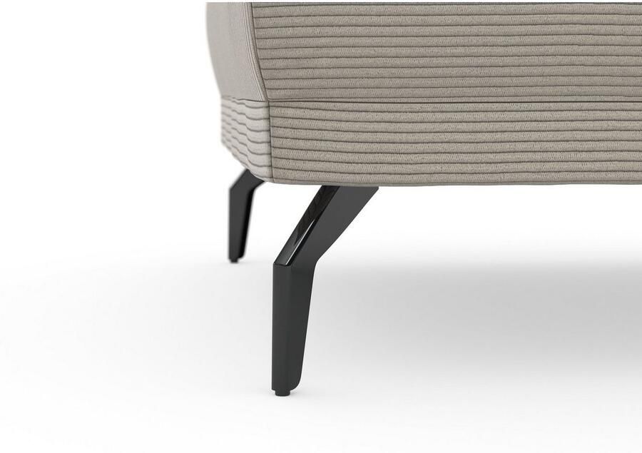 INOSIGN Hocker Coco Cord-bekleding in 2 uitvoeringen poten 15 cm hoog - Foto 4