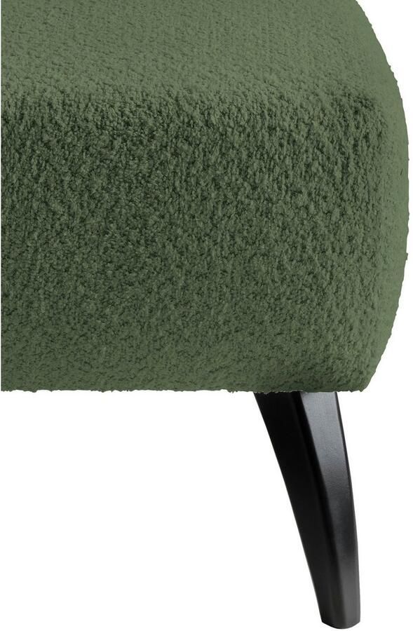 INOSIGN Hocker Colori Kleur houten poten naar keuze verschillende stoffen hoogwaardige stof - Foto 4