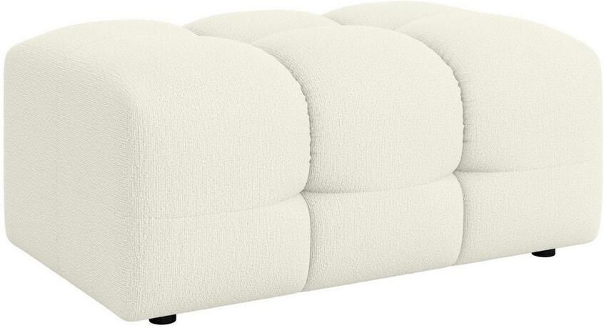 INOSIGN Hocker Manilla trendy stiksels passend bij de serie B D H 100 68 45 cm