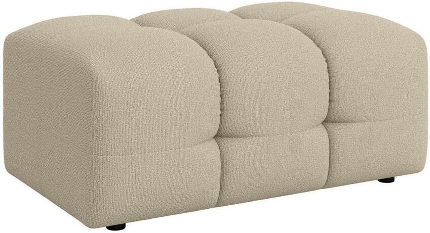 INOSIGN Hocker Manilla trendy stiksels passend bij de serie B D H 100 68 45 cm