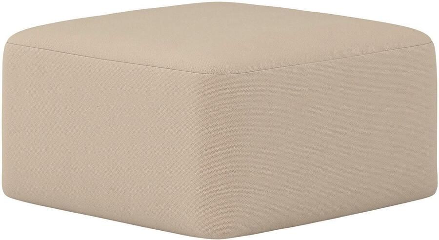 INOSIGN Hocker Nergal Beklede poef met golfondersteuning in verschillende kleuren