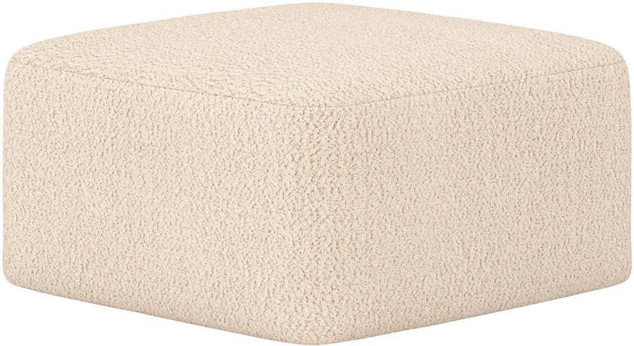 INOSIGN Hocker Nergal Beklede poef met golfondersteuning in verschillende kleuren - Foto 2