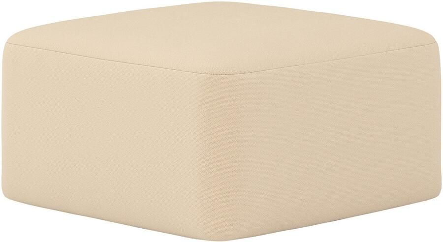 INOSIGN Hocker Nergal Beklede poef met golfondersteuning in verschillende kleuren