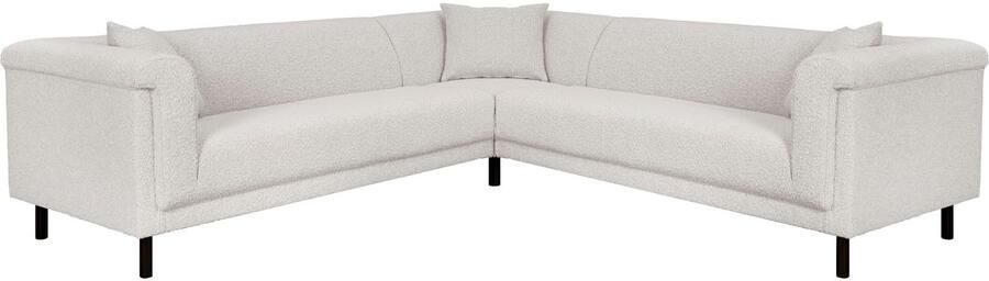 INOSIGN Hoekbank AGNIA L-vorm BxDxH: 244x244x71 cm incl. sierkussen gelijkbenig ook in cord - Foto 6